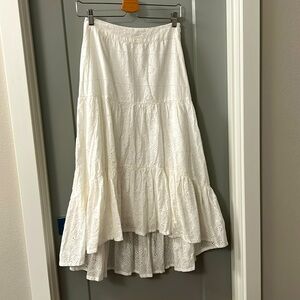 Urban outfitters white maxi skirt